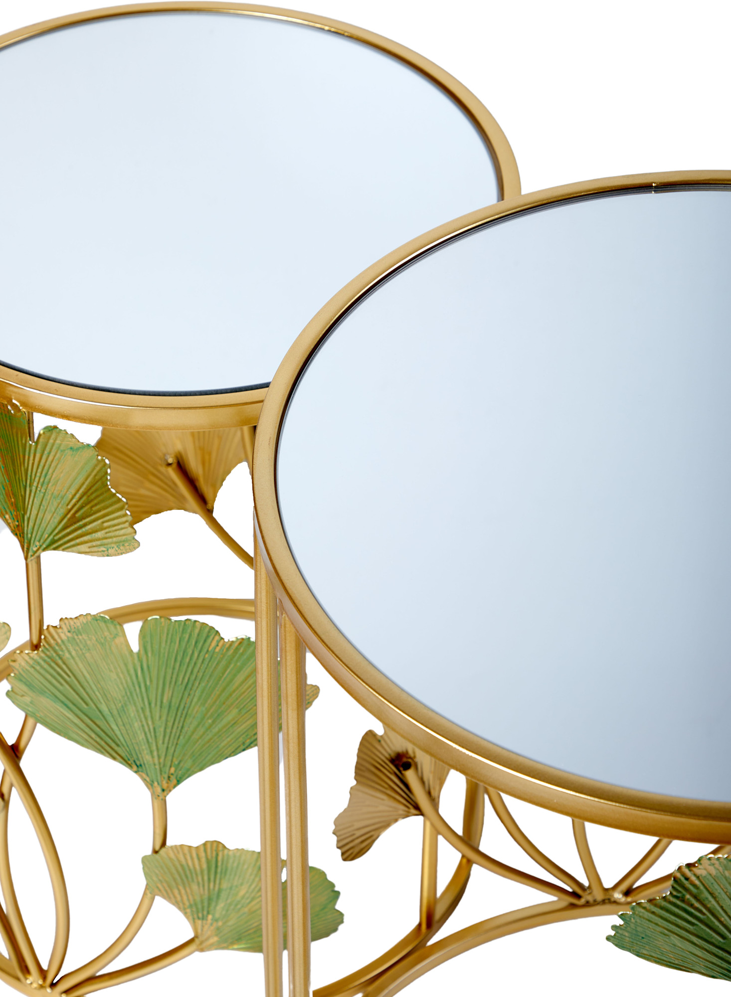 Столики интерьерные Листья, набор Glasar 54-269/268