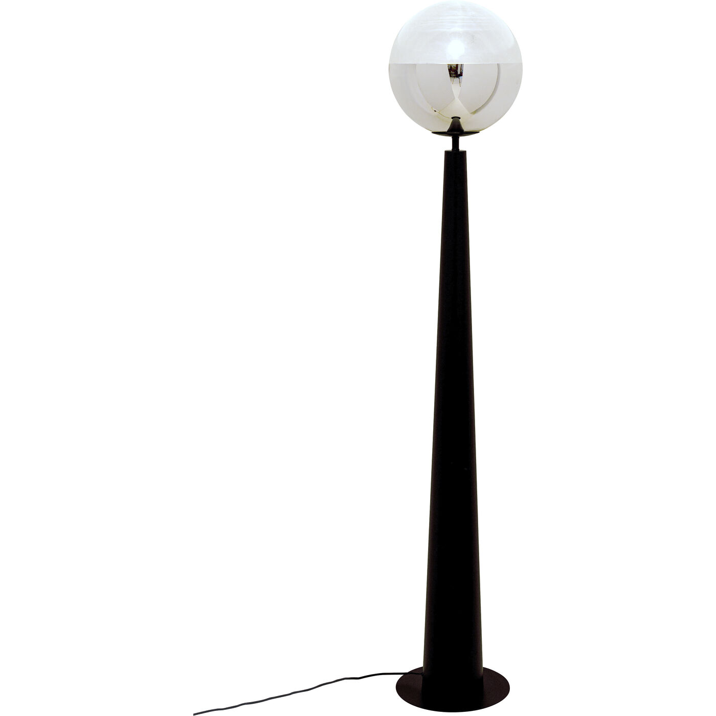 Светильник напольный Disco Ball Black 163cm KARE 57458