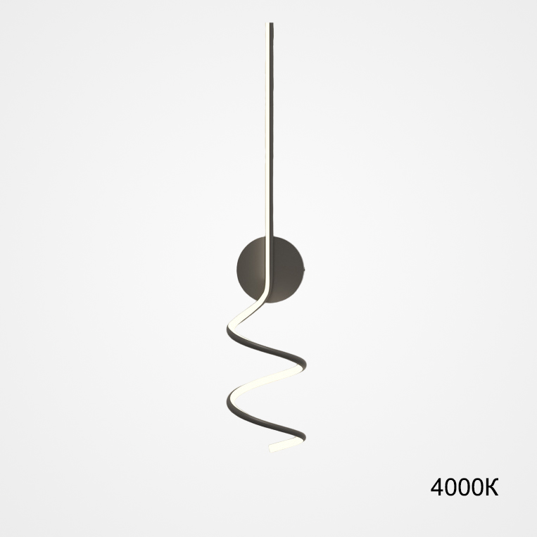 Настенный светильник DAMARIS WALL H90 Black 4000К by ImperiumLoft