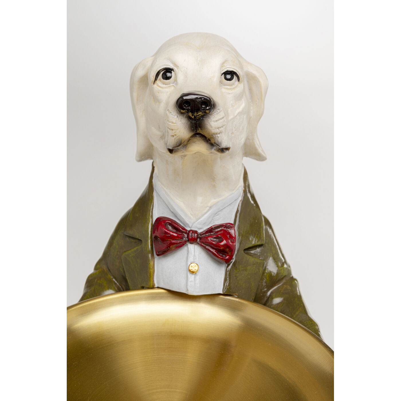 Фигура декоративная Gentleman Dog Tray 43cm KARE 56919