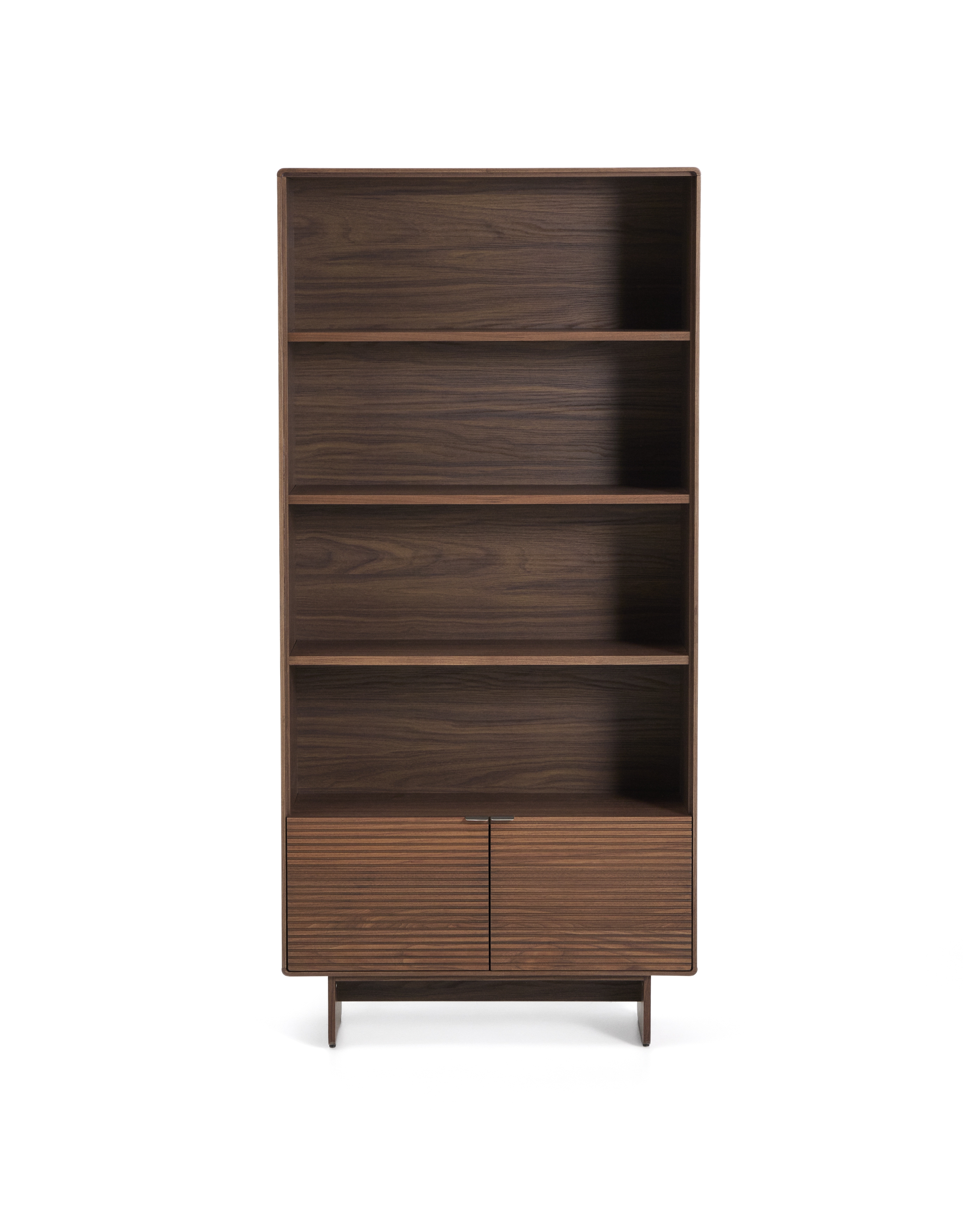 Стеллаж из орехового шпона Norlen 90 x 190 см La Forma 463577