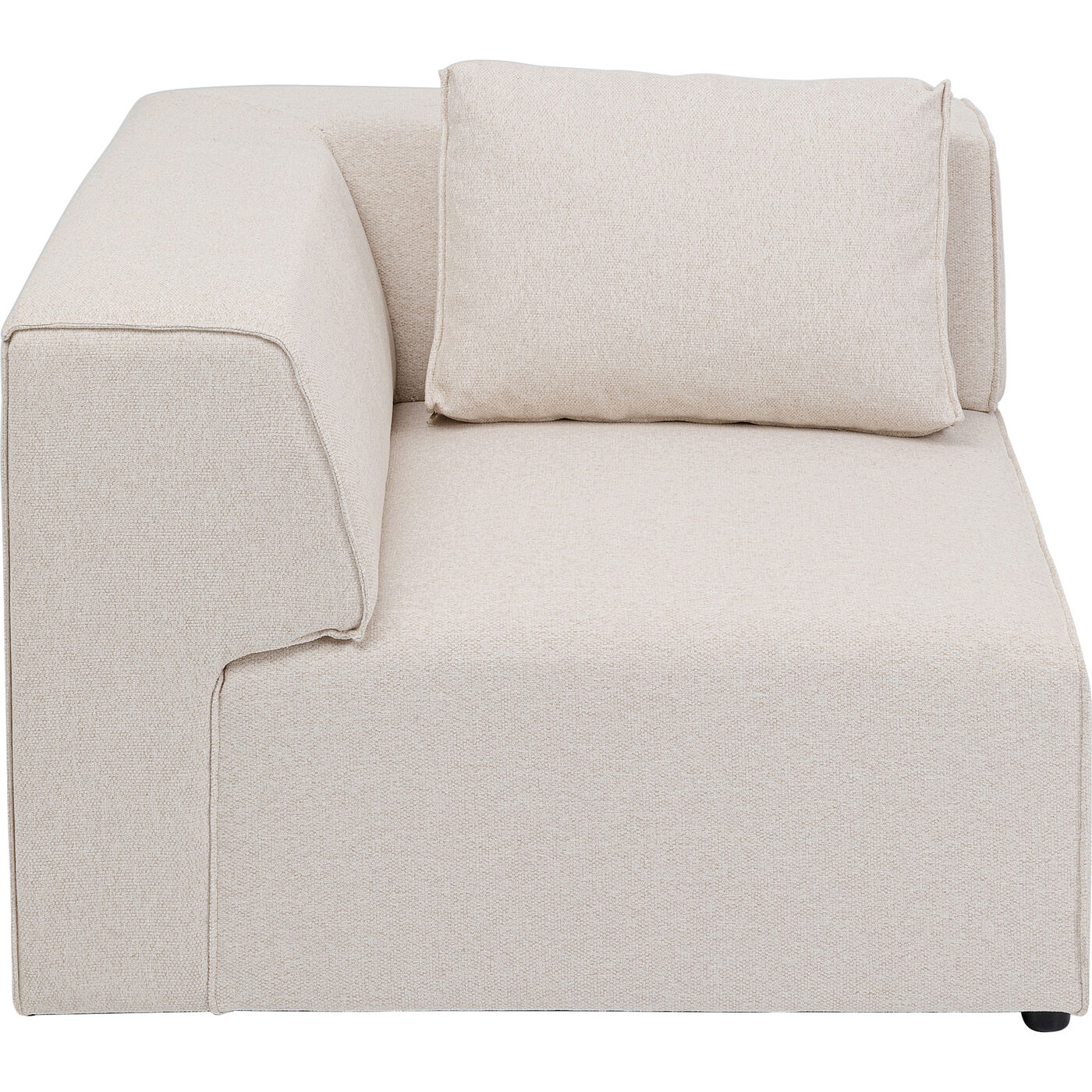 Угловой элемент дивана правосторонний Infinity Corner 100 Elements Cream Right KARE 86259