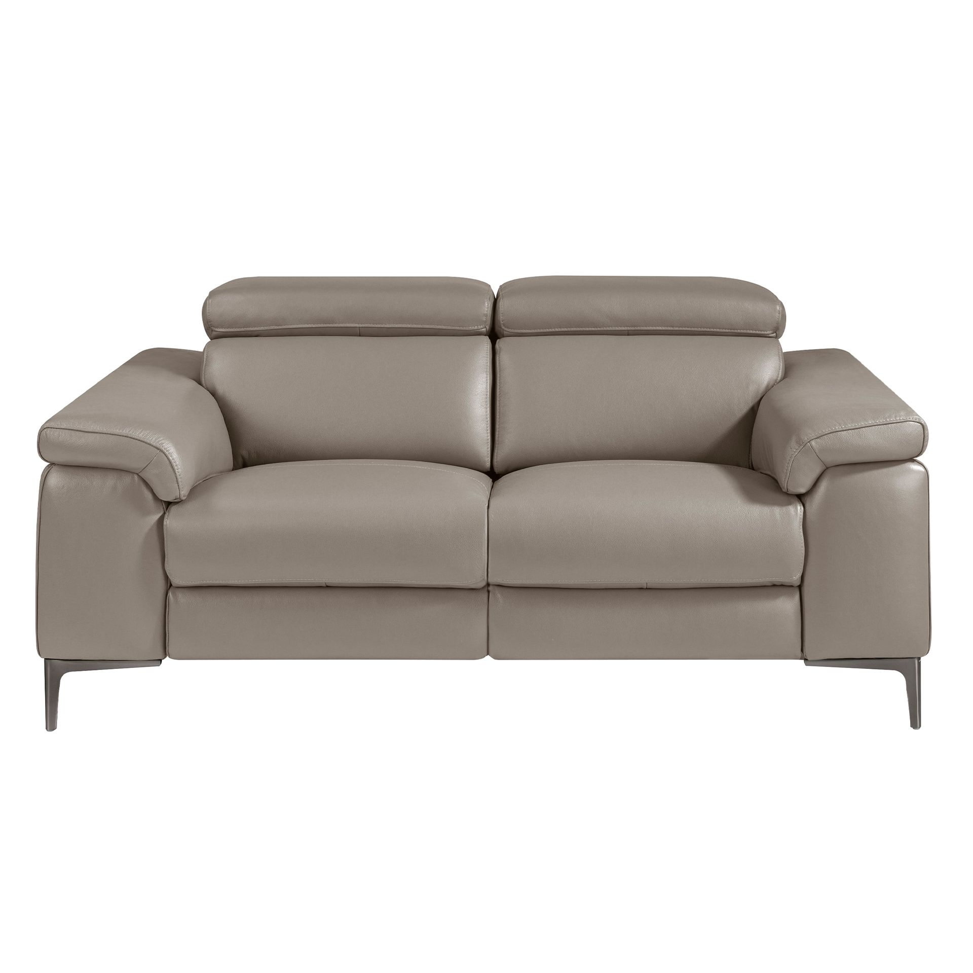 2-х местный диван 6121/5320-2P с обивкой из кожи и механизмом relax Angel Cerda