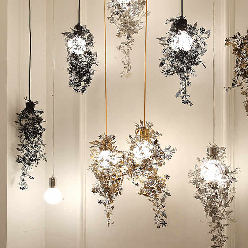 Подвесной светильник Garland Light Gold by ImperiumLoft