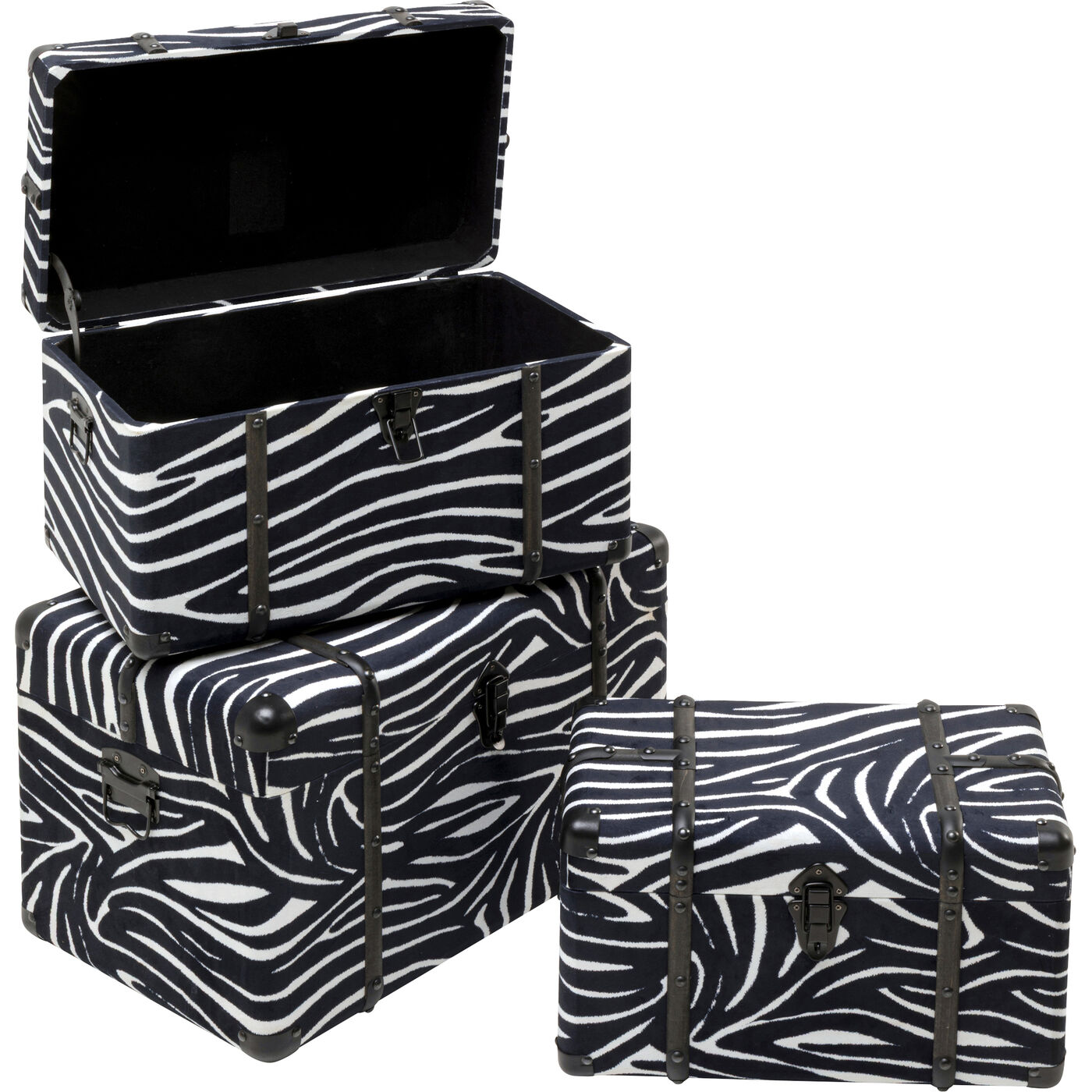 Шкатулка Wild Animal Zebra (3/Set) KARE 71235