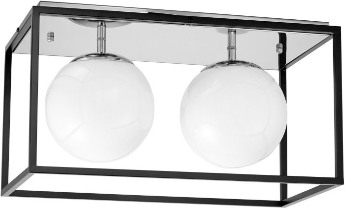 Потолочный светильник Lumina Deco LDC 8060-2 CHR+BK