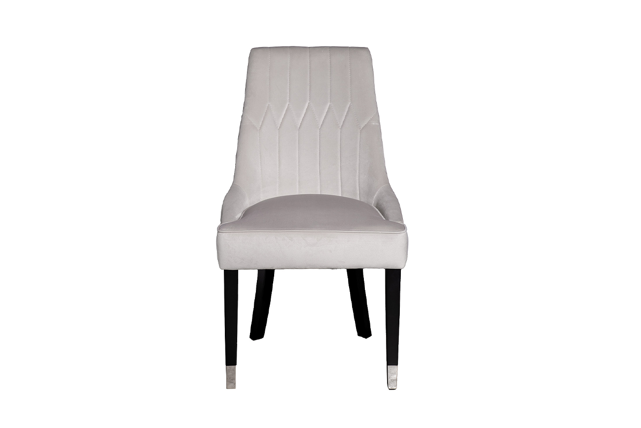 Стул Elegante велюр св.серый Colt030-SVSER 56*65*101 Garda Decor ELEGANTE-Colt030