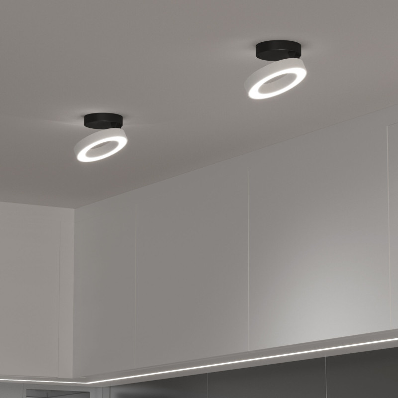 Накладной светильник Elektrostandard Spila белый 12W 4200К (25105/LED)