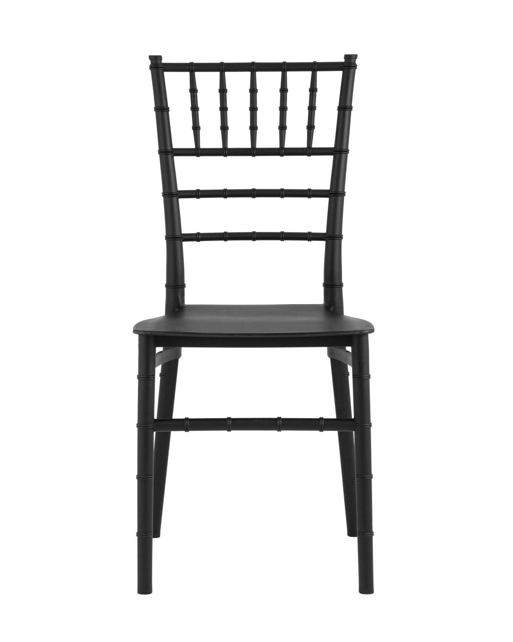 Стул Chiavari (Кьявари) пластик черный Stool Group