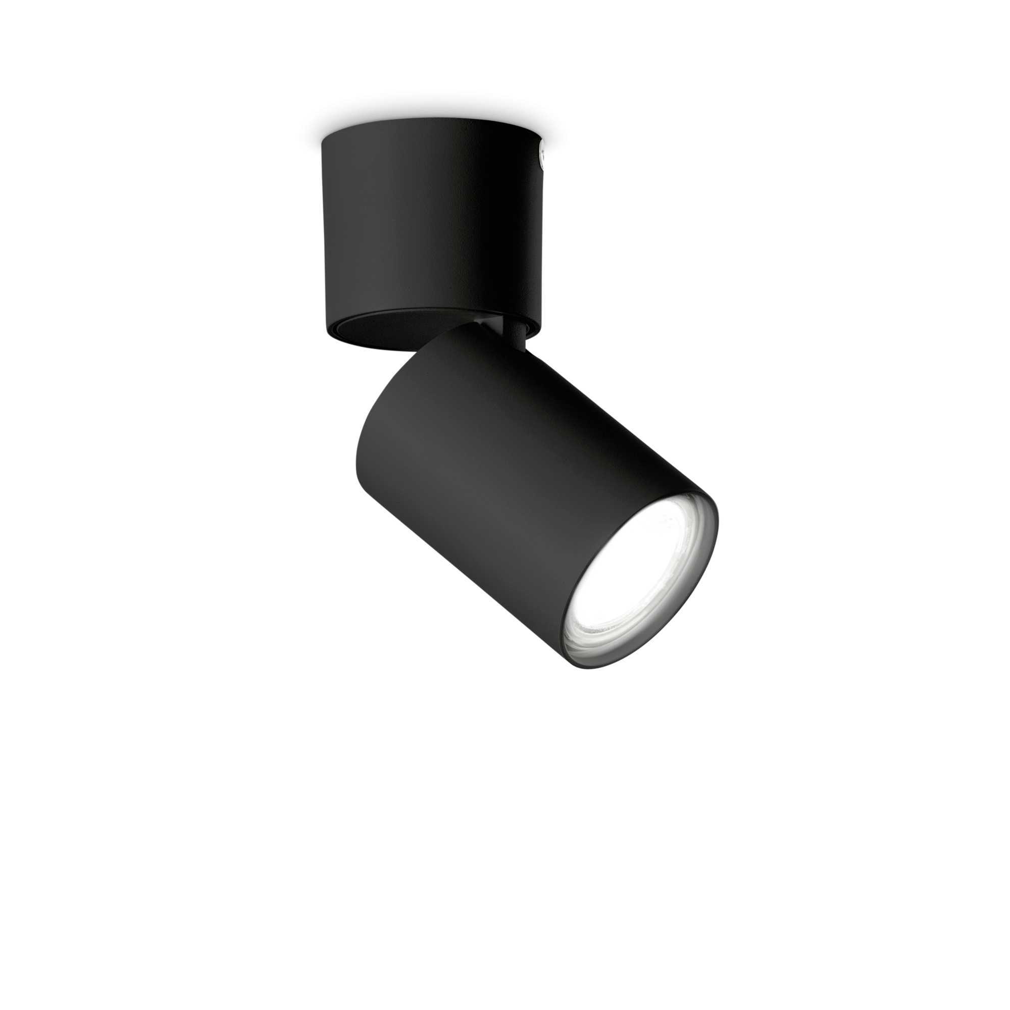 Потолочный светильник Ideal Lux TOBY PL1 NERO 271545