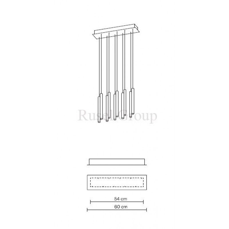 Подвесной светильник Fabbian MULTISPOT TOOBY F32 A08 00