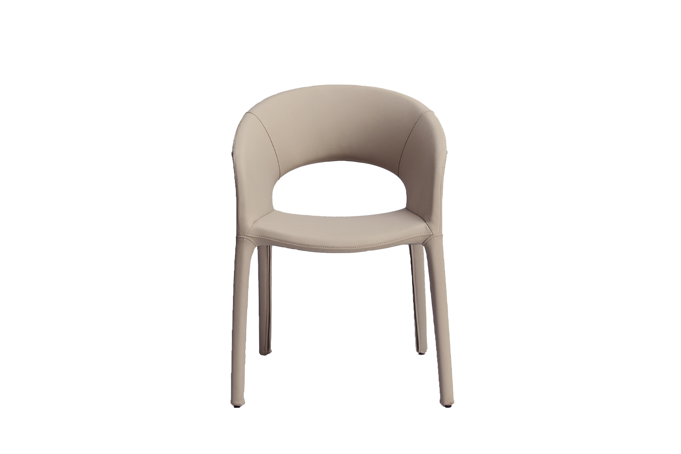 Стул обеденный экокожа бежевый Garda Decor 160KD-80200