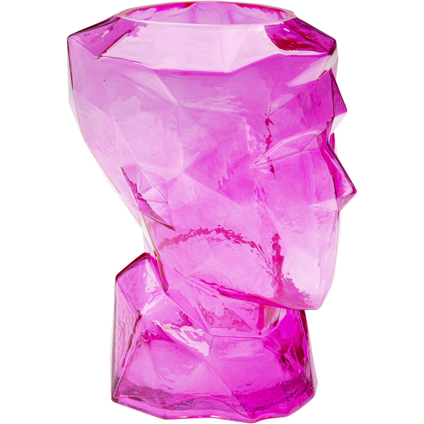 Ваза Prisma Face Pink 30 см KARE 56402