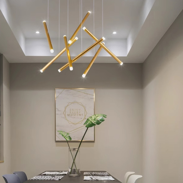 Люстра Dutti D0068 LED Chandelier Modern 14 black by ImperiumLoft
