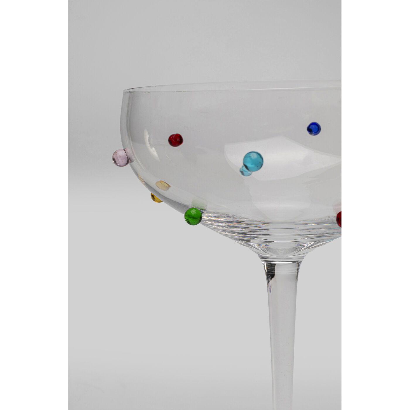 Коктейльный бокал Party Dots 19cm (4/part) KARE 47196