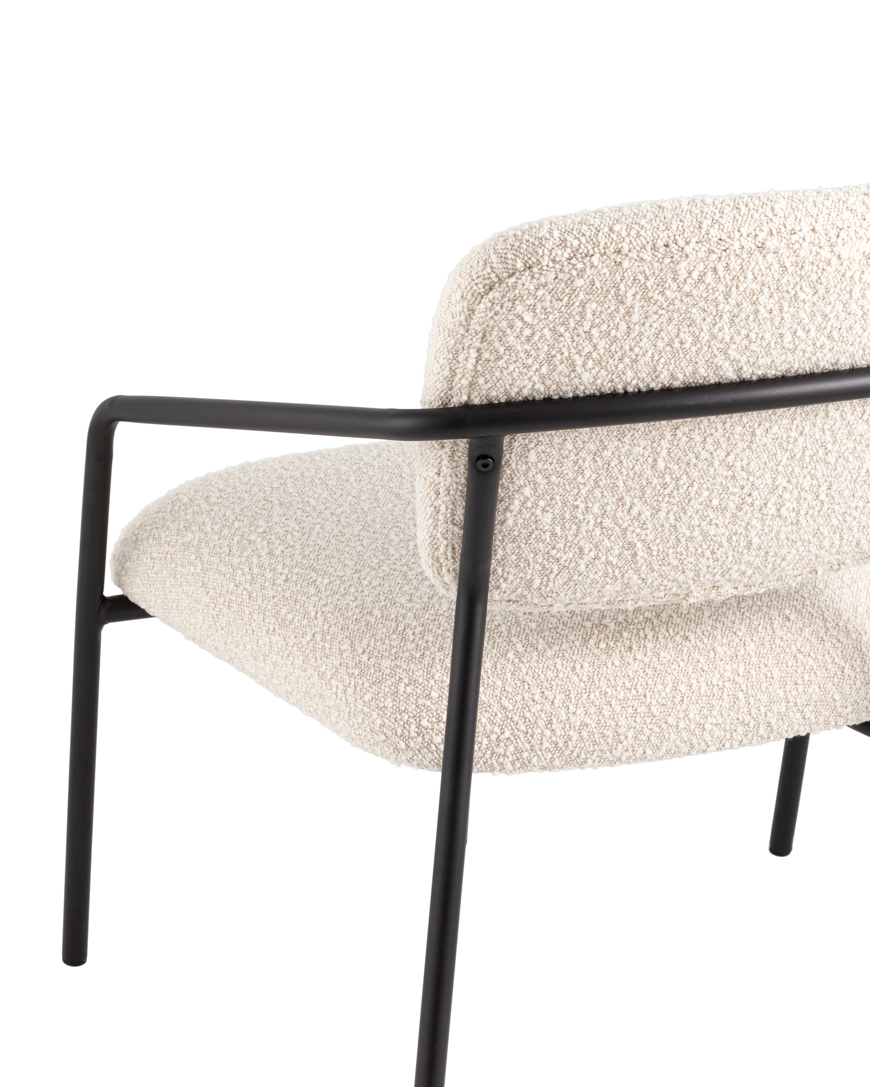 Кресло лаунж Rooney белый Stool Group