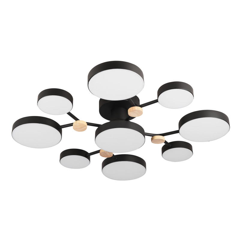 Накладная люстра LED4U L3201-780 BK