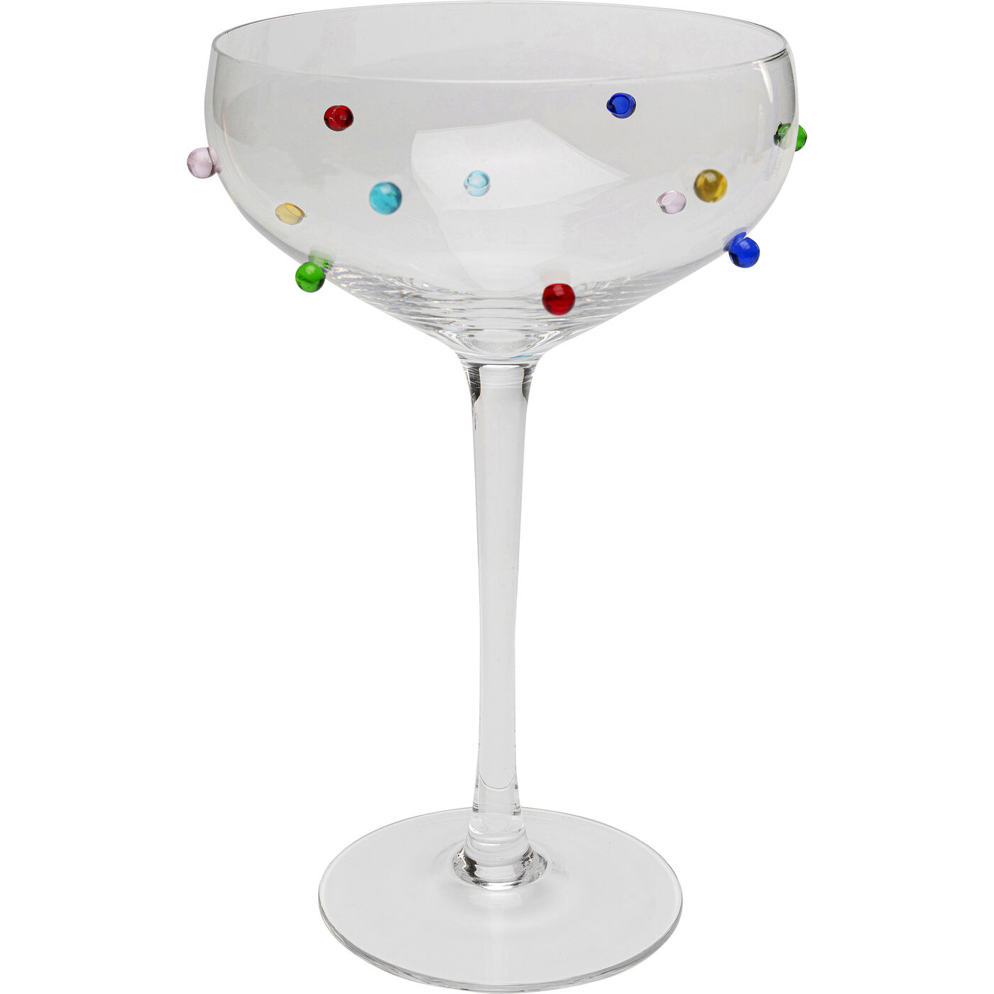 Коктейльный бокал Party Dots 19cm (4/part) KARE 47196
