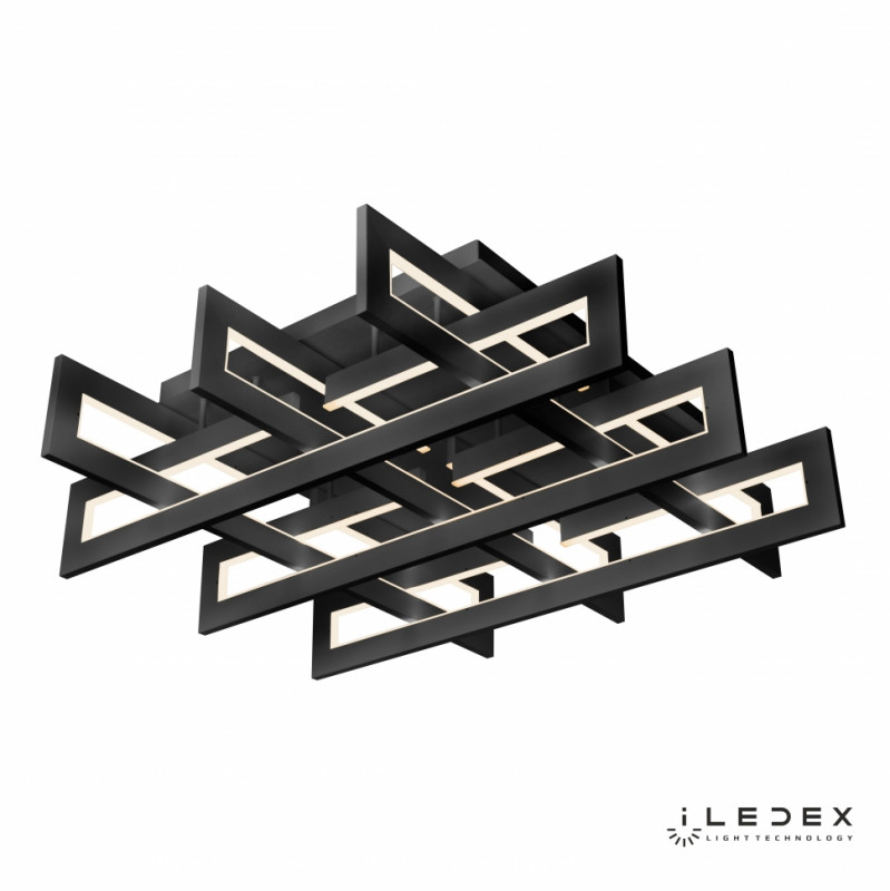Накладной светильник iLedex 9082-800*800-X 192W BK