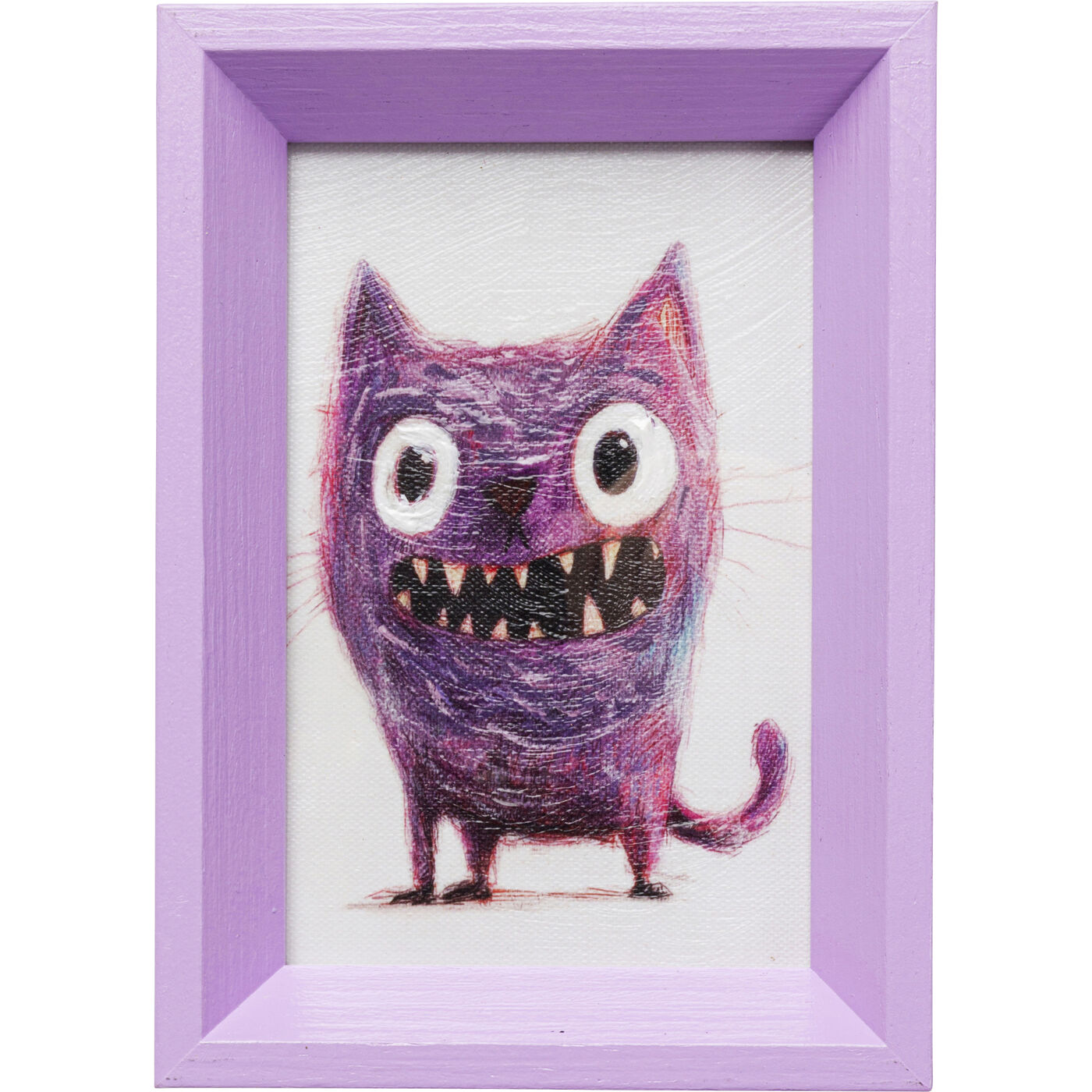 Картина в раме Mad Cat 13x18cm KARE 57729