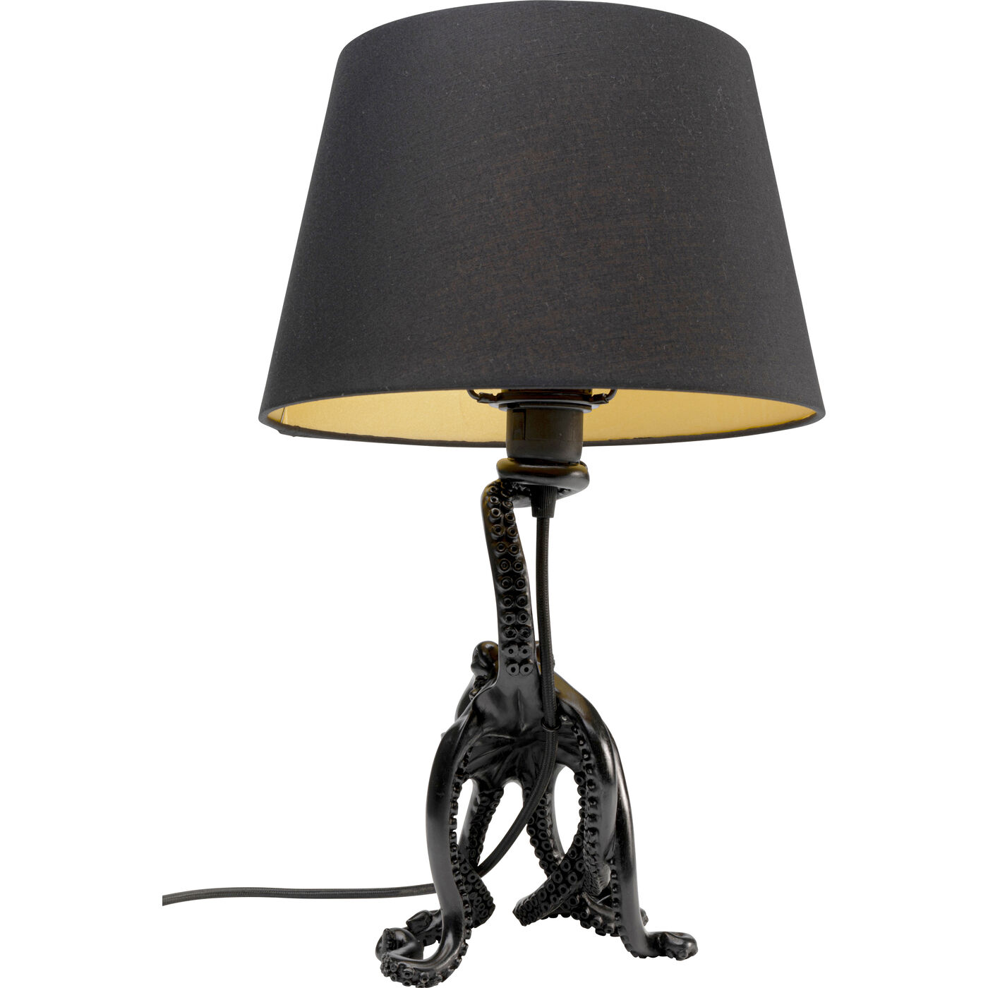 Светильник настольный Octopus Black 47cm KARE 58077