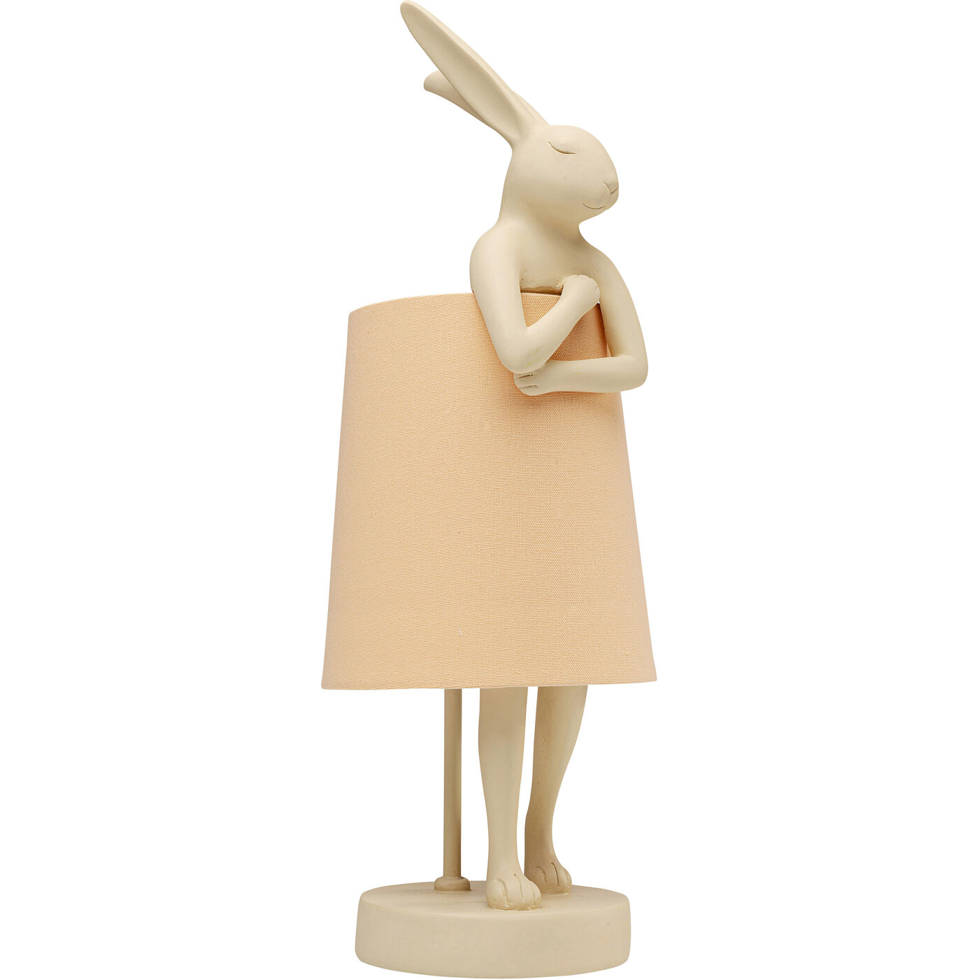 Светильник настольный Animal Rabbit Peach 50cm KARE 56659