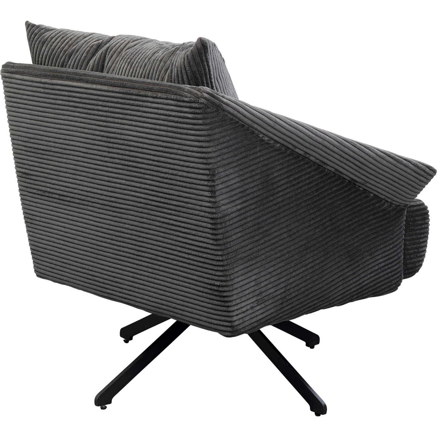 Кресло вращающееся Milo Grey KARE 87837