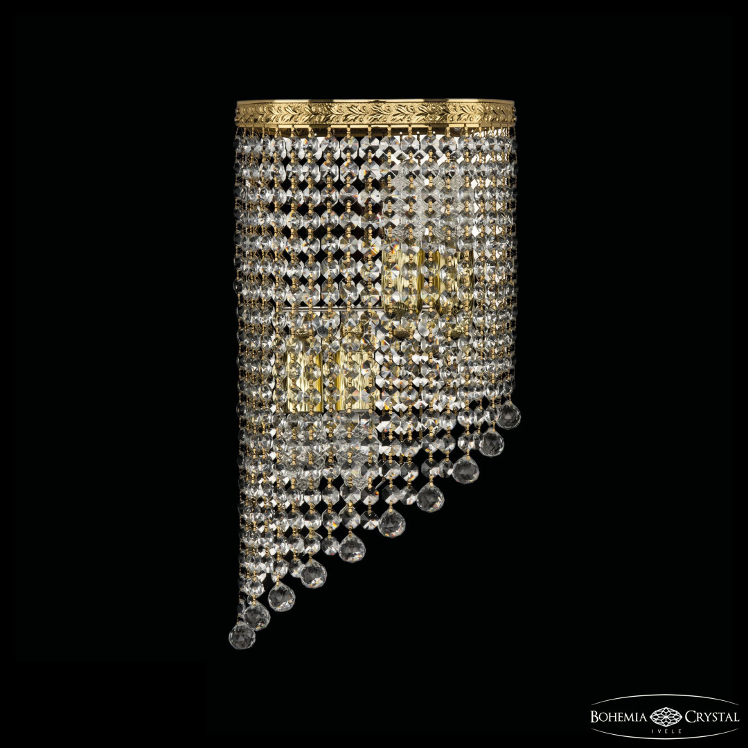 Бра хрустальные 83401BL/20IV-43 G Balls Bohemia Ivele Crystal