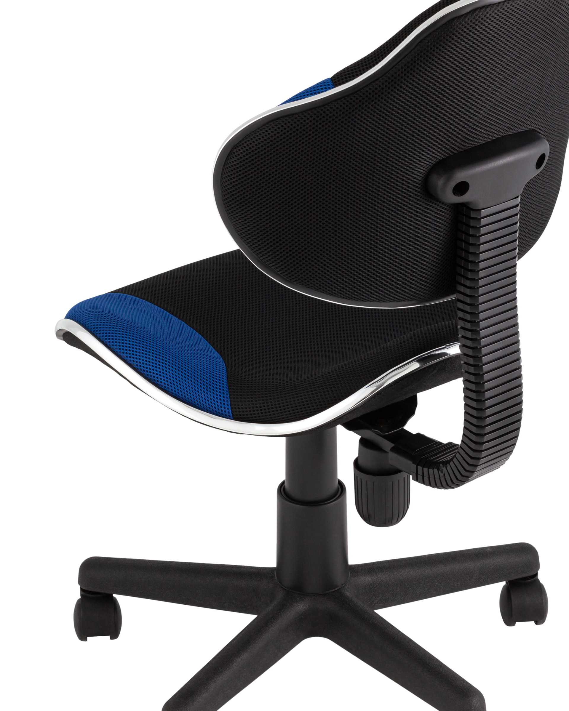 Стул офисный QZY черно-синий Stool Group