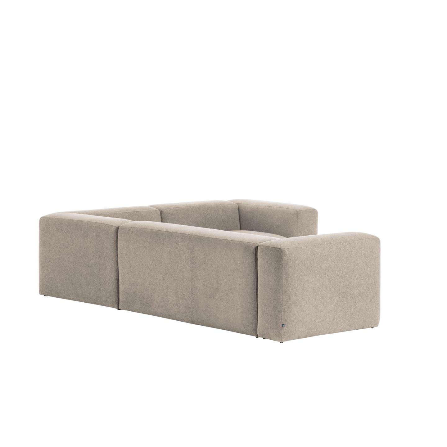 Угловой 3-х местный диван Blok 290 x 230 cm бежевый La Forma (ex Julia Grup)