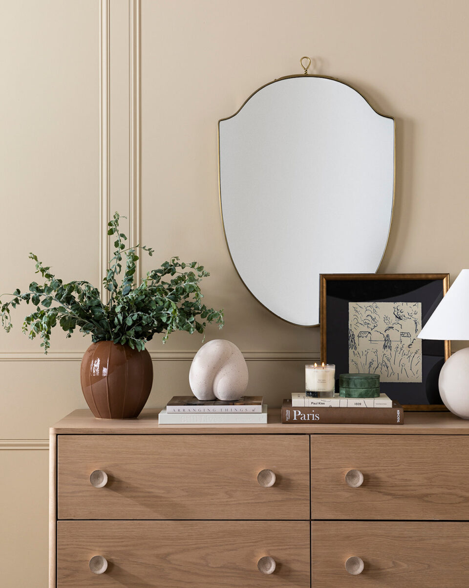 Настенное зеркало Руан Louvre Home DWM120824PND