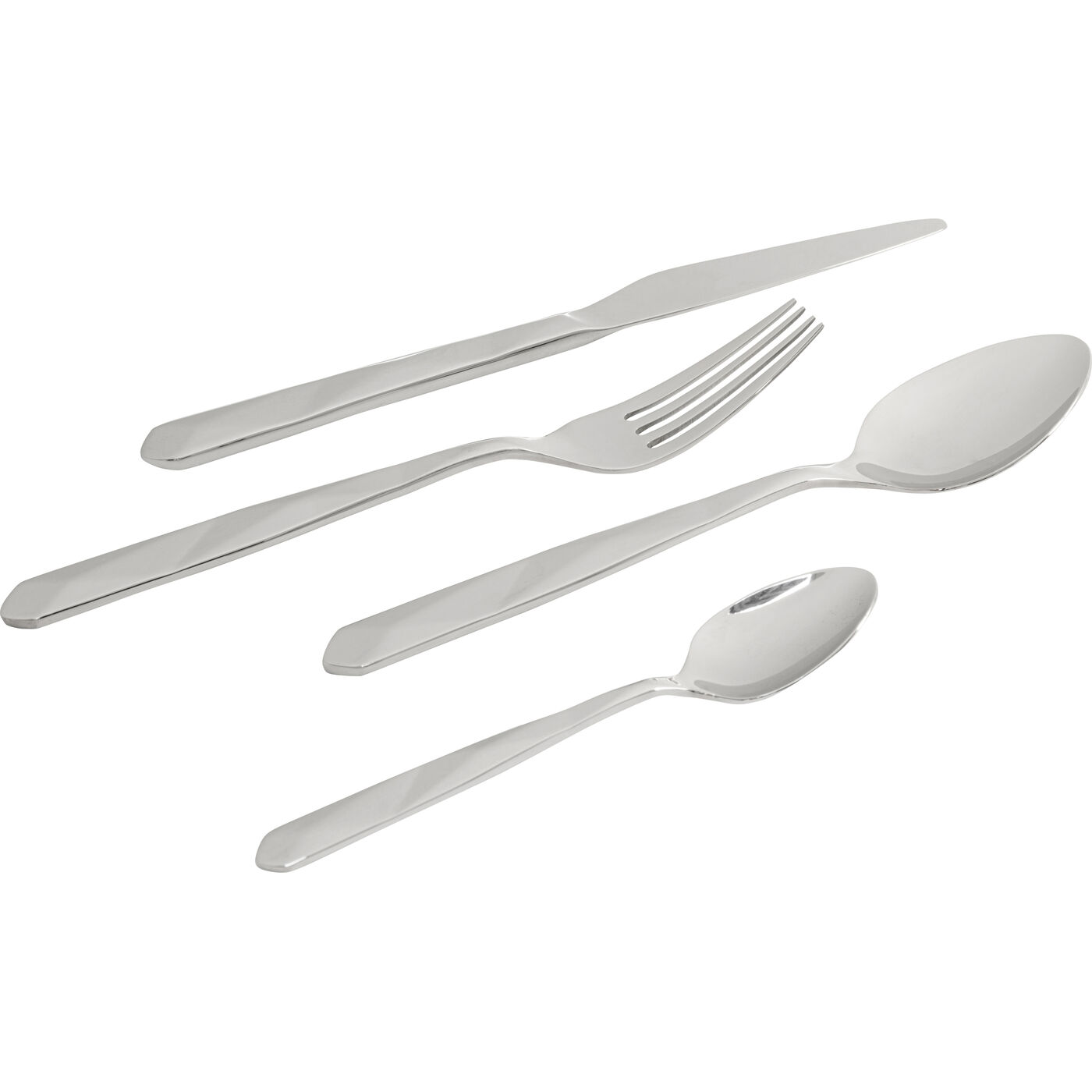 Набор столовых приборов Arista Silver (16/part) KARE 58215
