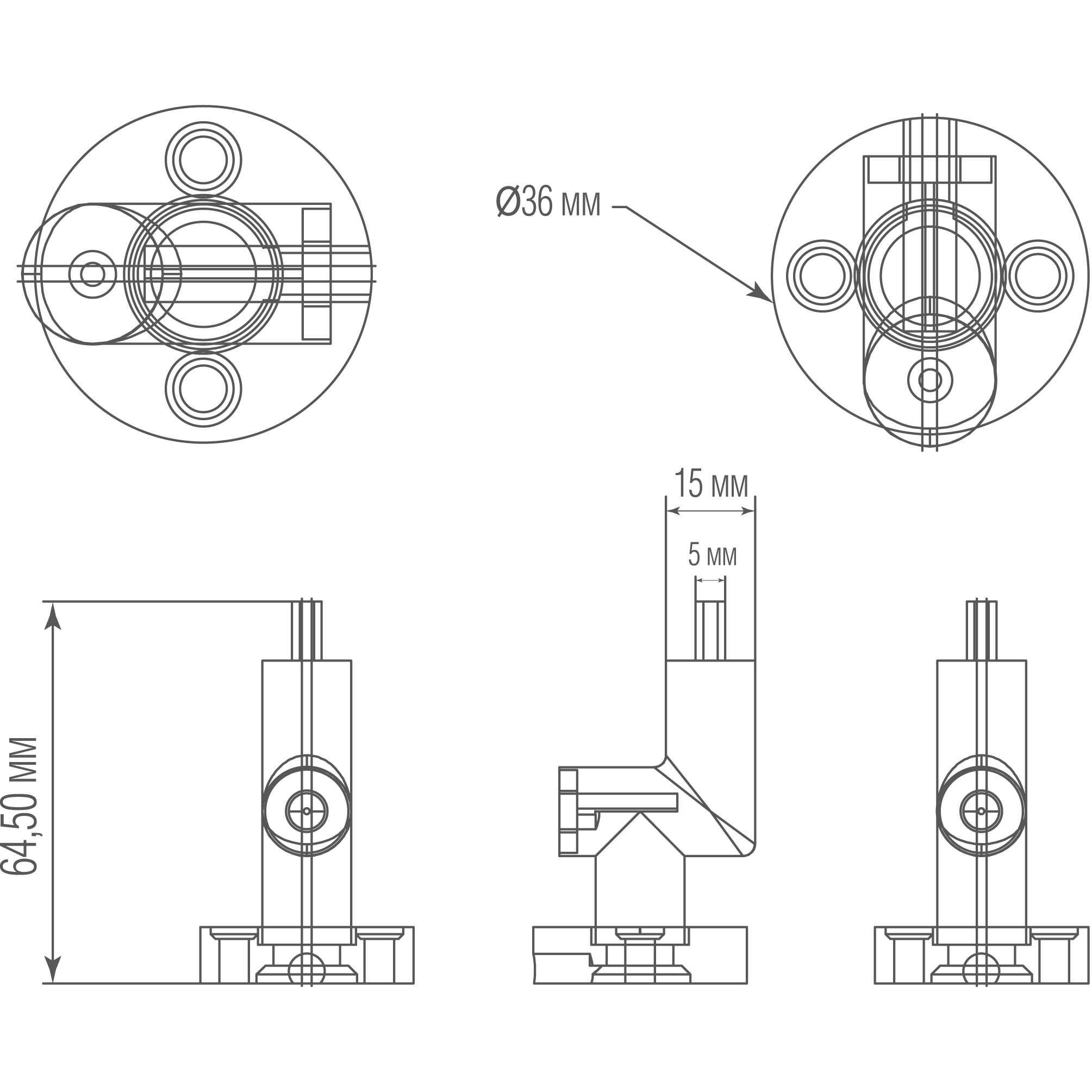 Токопроводящий угловой соединитель (со стены на потолок) для св-ка Donolux Inner Connector DL20651 W