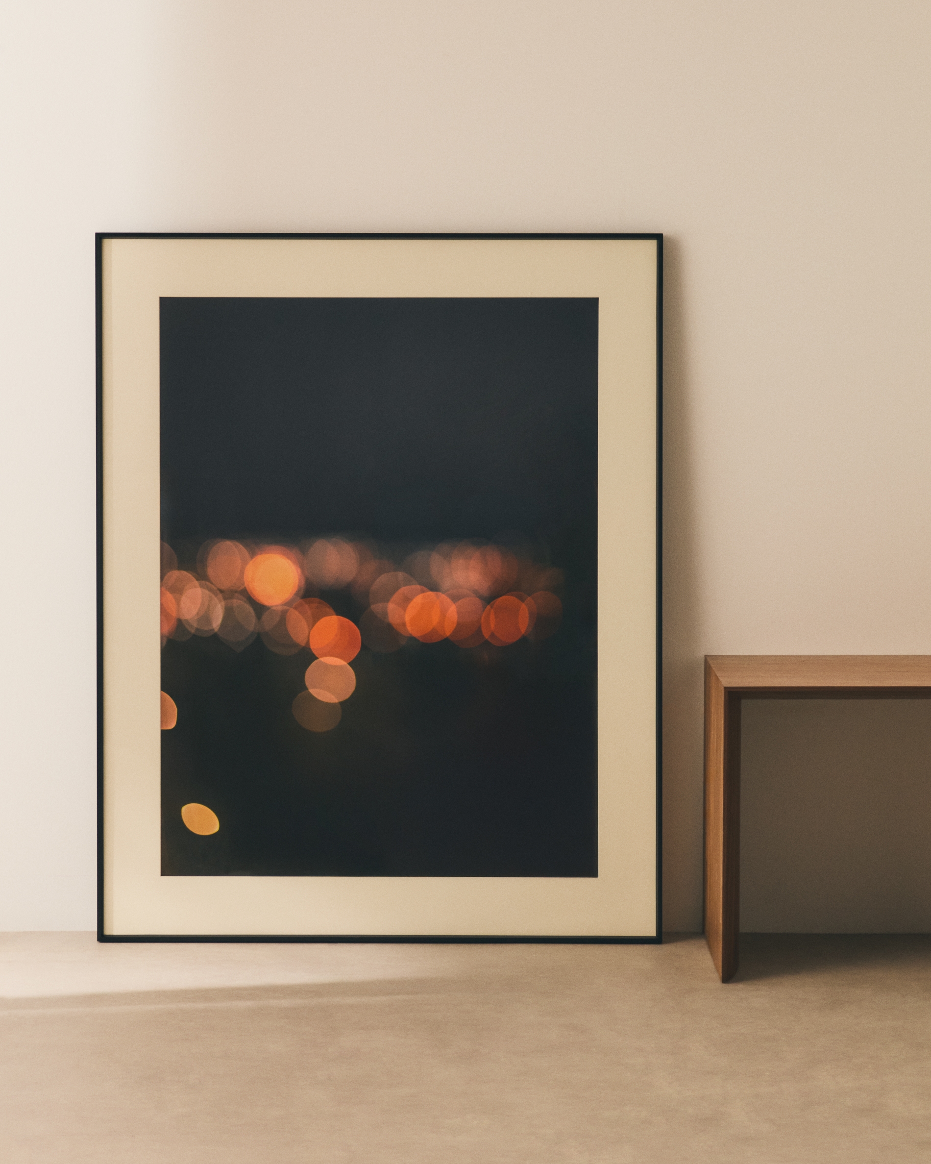 Картина Zavira с фотографией огней Барселоны 50 x 70 см La Forma (ex Julia Grup)