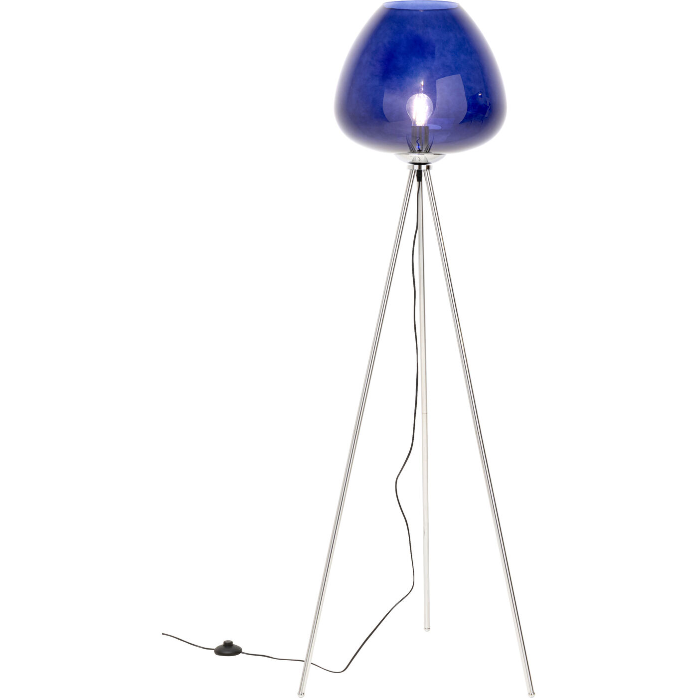 Светильник напольный Sphere Night Blue 146cm KARE 57640