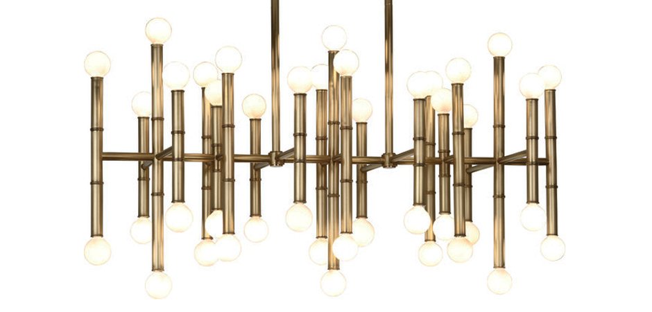 Люстра Meurice Rectangular Chandelier Jonathan Adler by ImperiumLoft