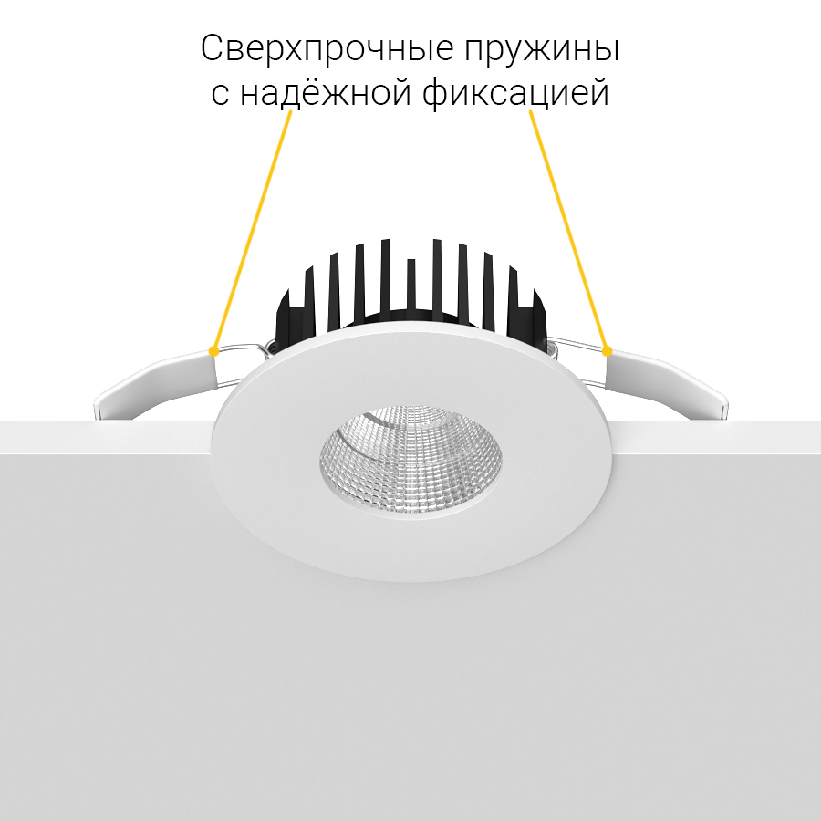Встраиваемый светодиодный светильник Ledron LAFT White