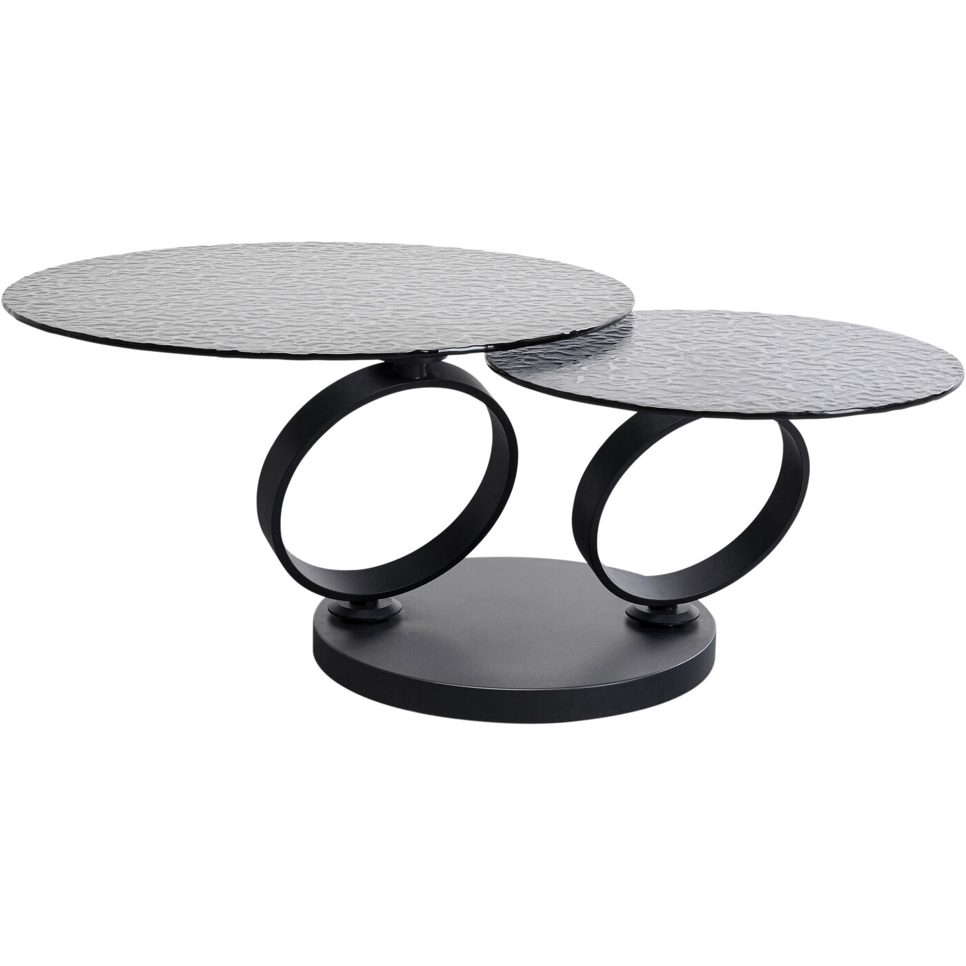 Стол кофейный Beverly Bubble Black 133x80 см KARE 87650