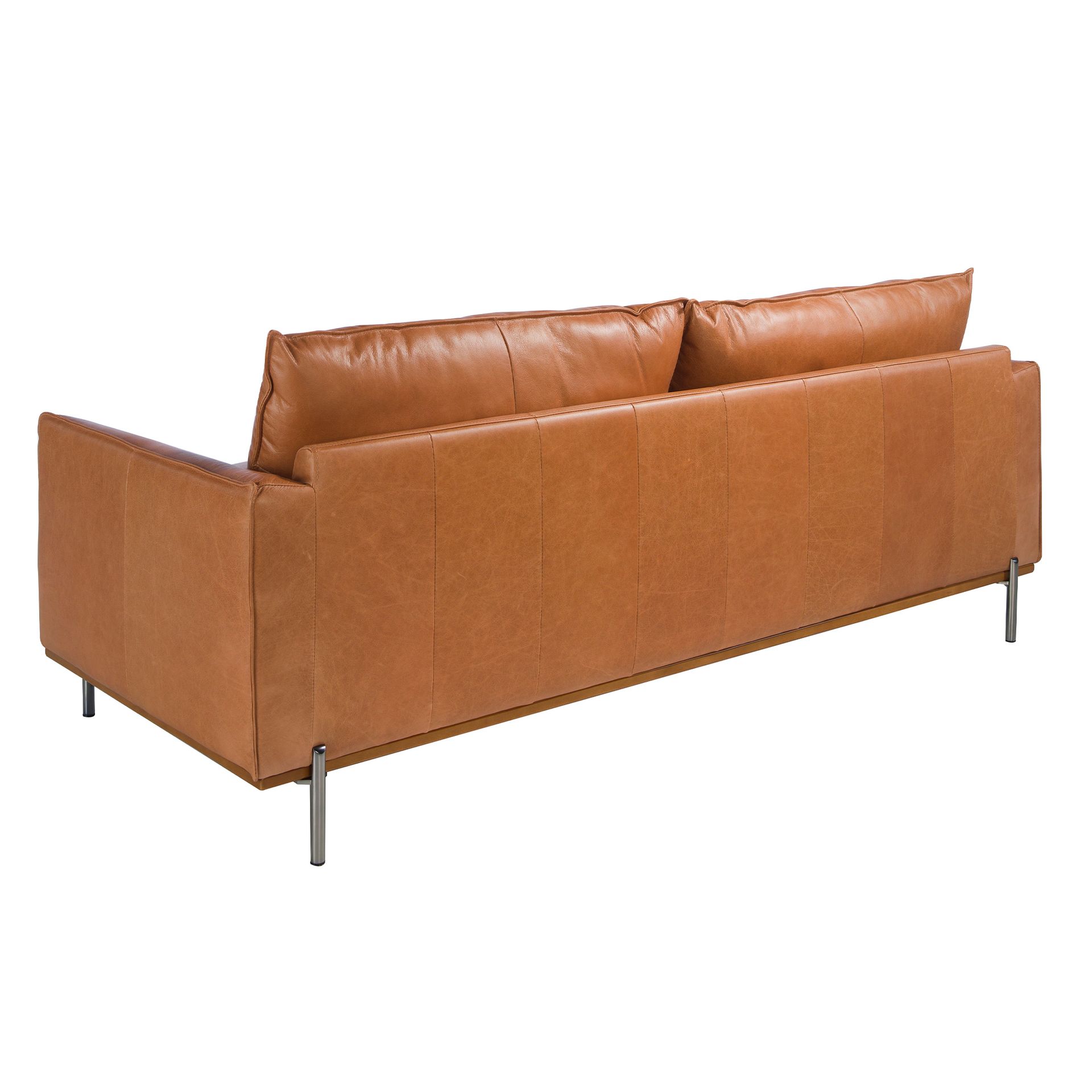 Диван 3-х местный 6130/5607-3P-M2851 кожаный с ножками из стали Angel Cerda