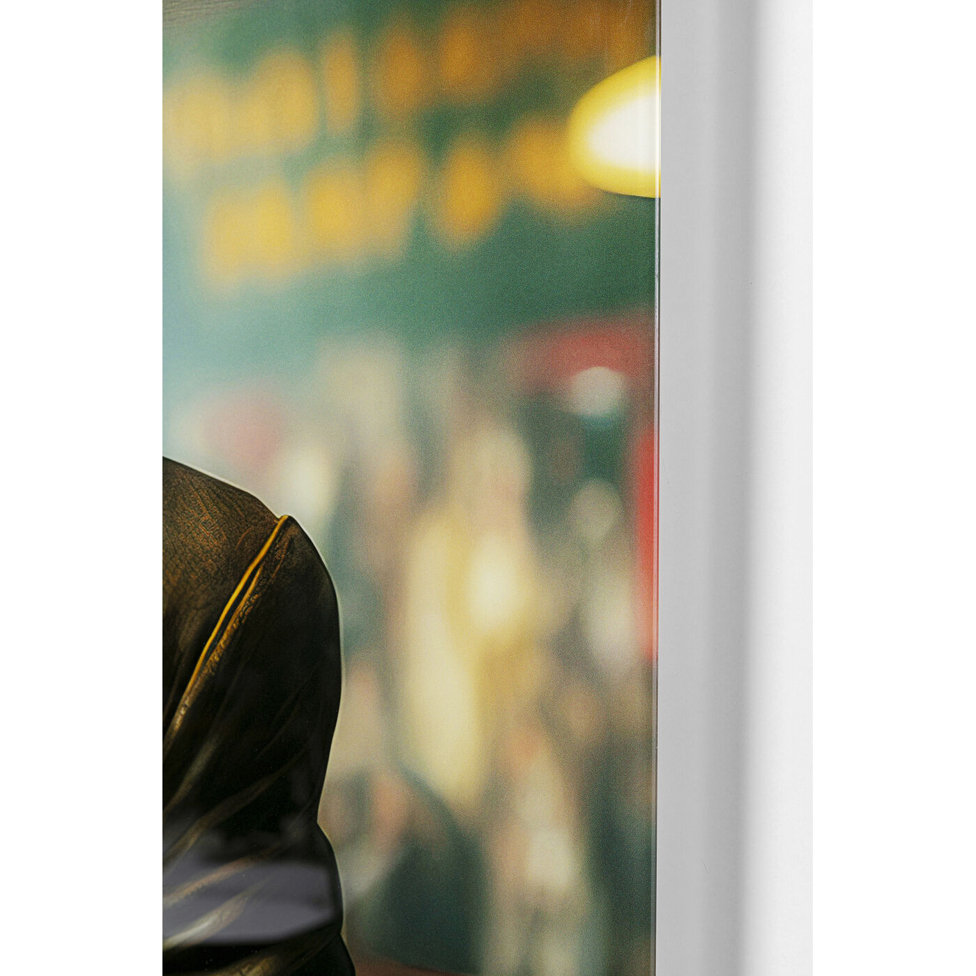 Картина стеклянная Drinking Monkey 100x100 см KARE 56267