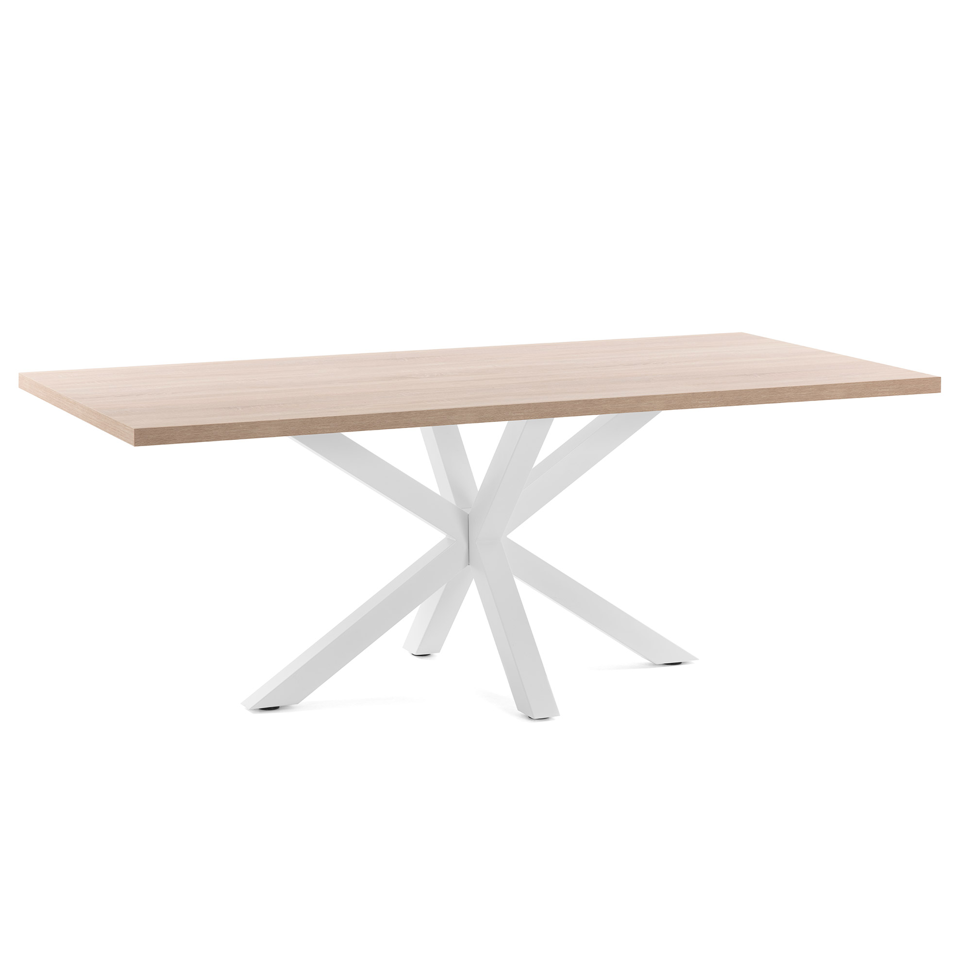 Стол Arya 160x100 белый натуральный La Forma (ex Julia Grup)