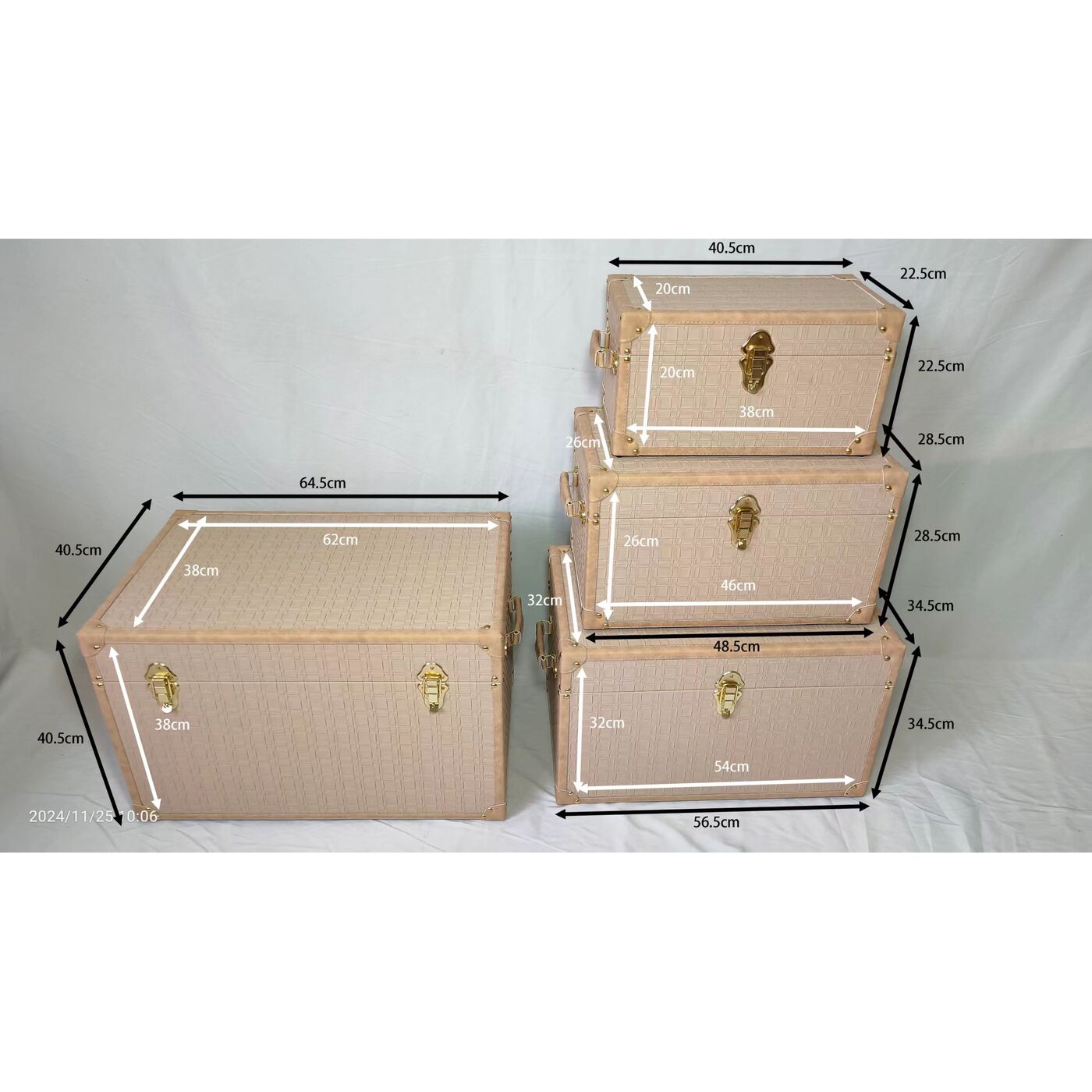 Шкатулка Cappucchino (4/Set) KARE 70693