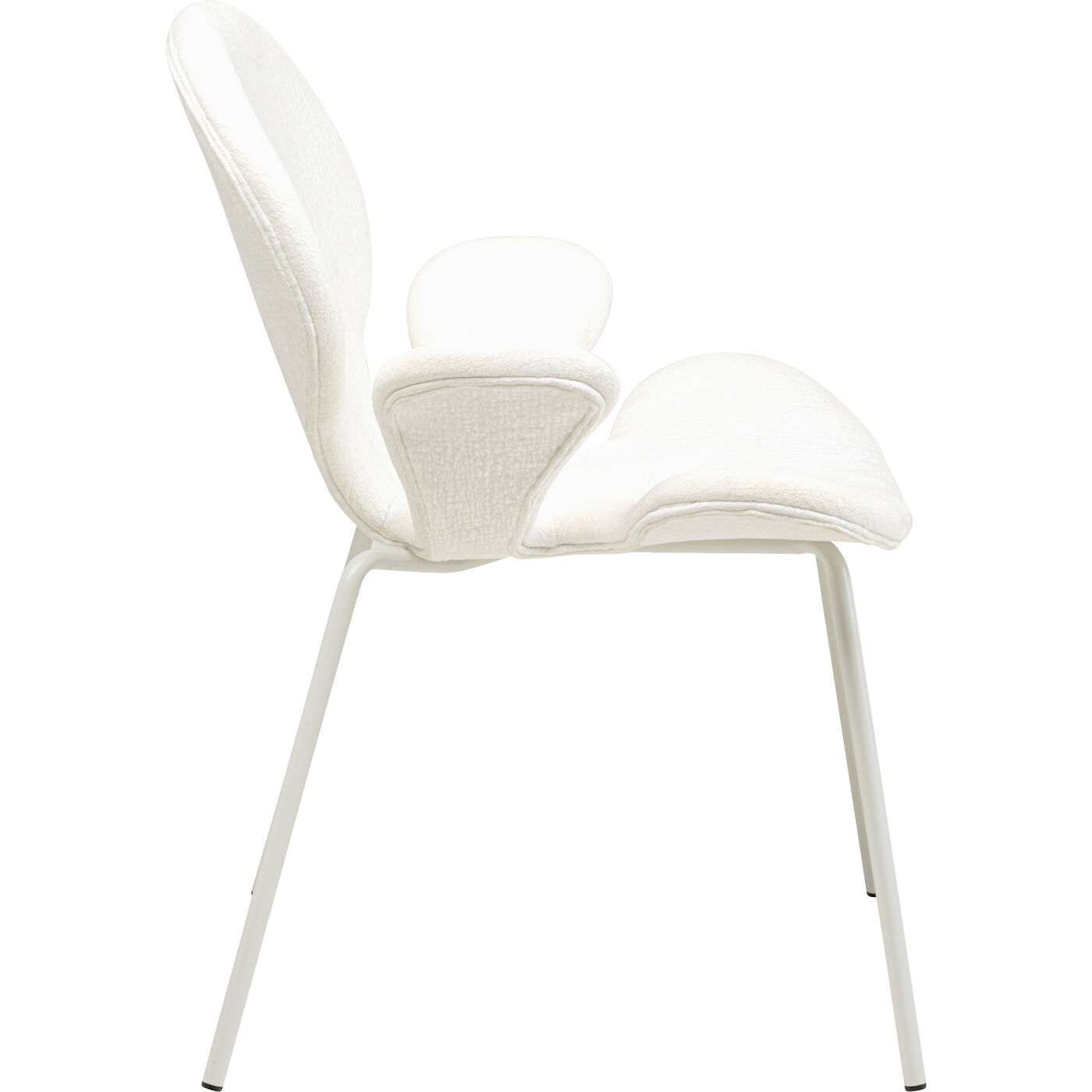 Стул с подлокотниками  KARE x Karim Rashid Soft Petal White Mono KARE 71243