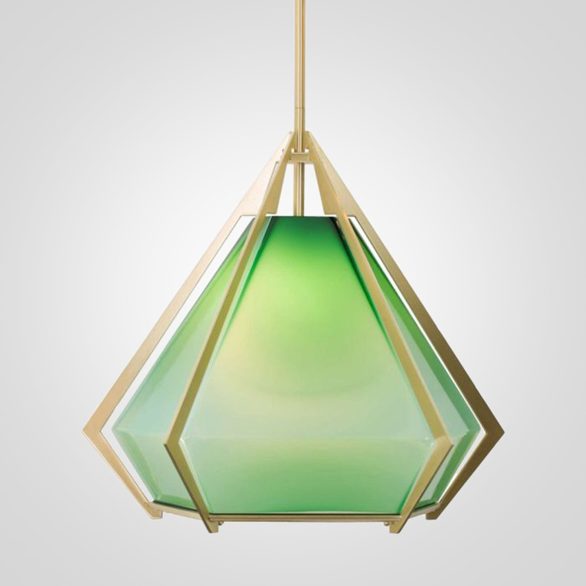 Подвесной светильник Harlow Pendant Lamp green by ImperiumLoft