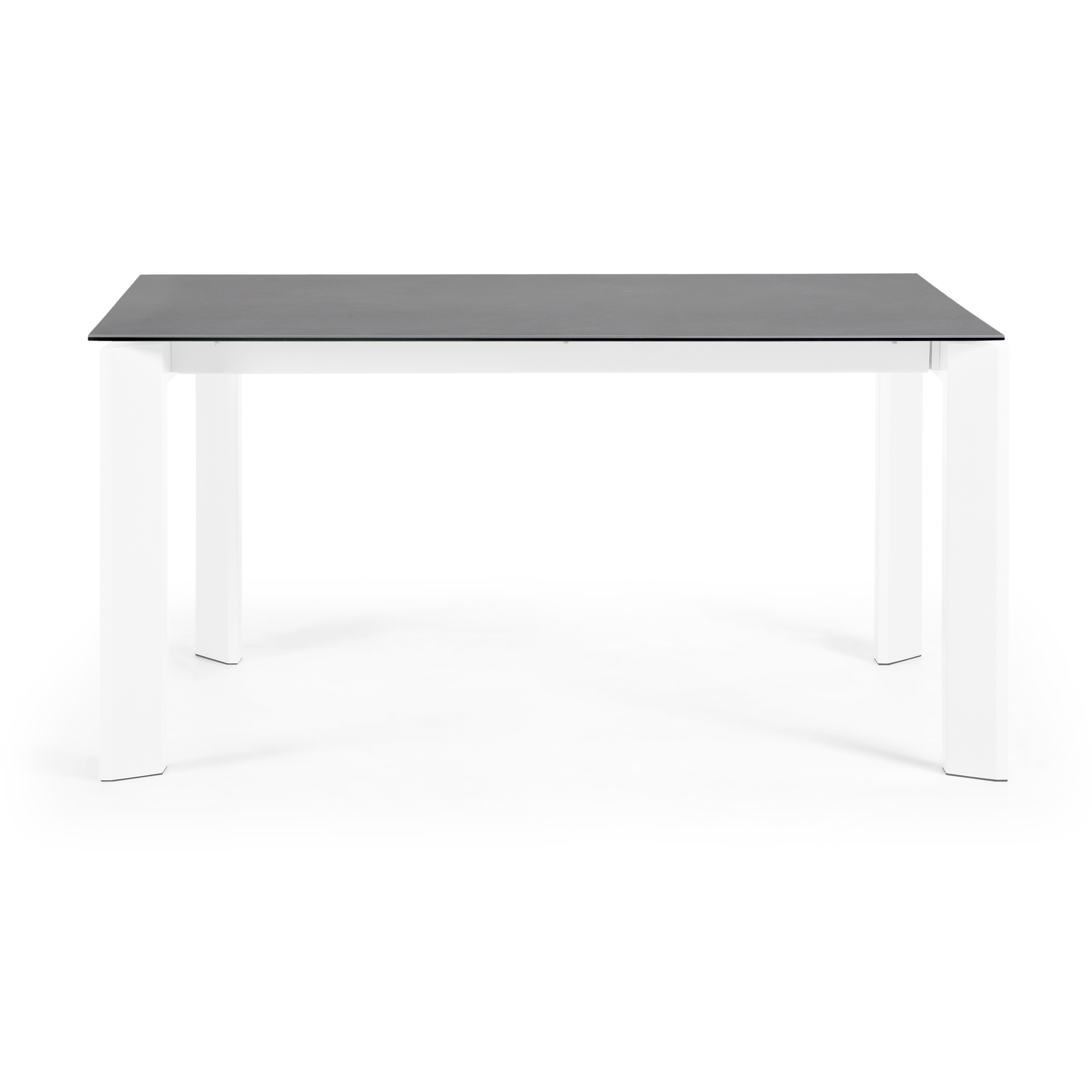 Стол Atta 160 (220) x90 белый керамический La Forma (ex Julia Grup)