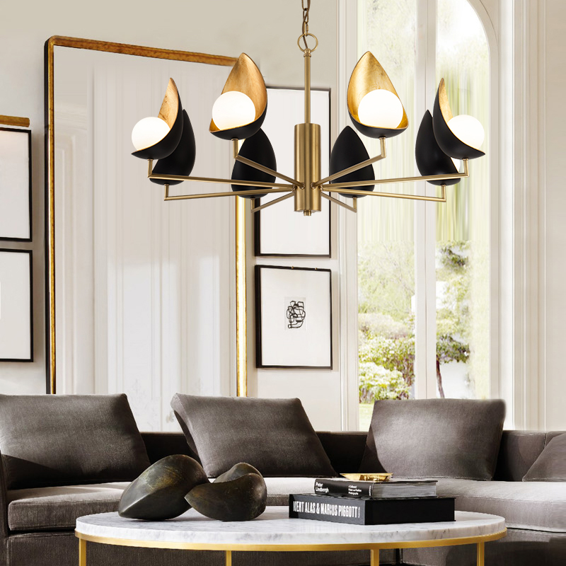 Дизайнерская люстра ODENCE 8 lamps by ImperiumLoft