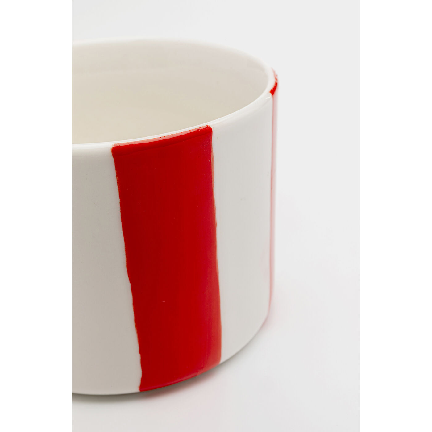 Кружка Cocina Stripes Red KARE 57371