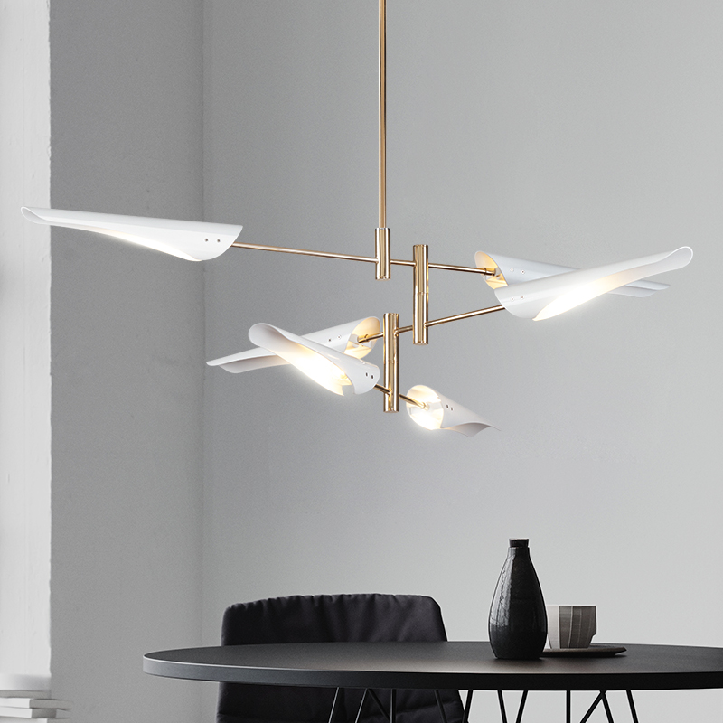Люстра Cross cable no 407 D145 6 lights Black by ImperiumLoft