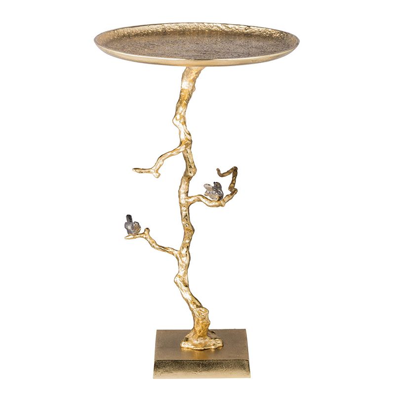 Столик акцентный Glasar AV39715-GOLD