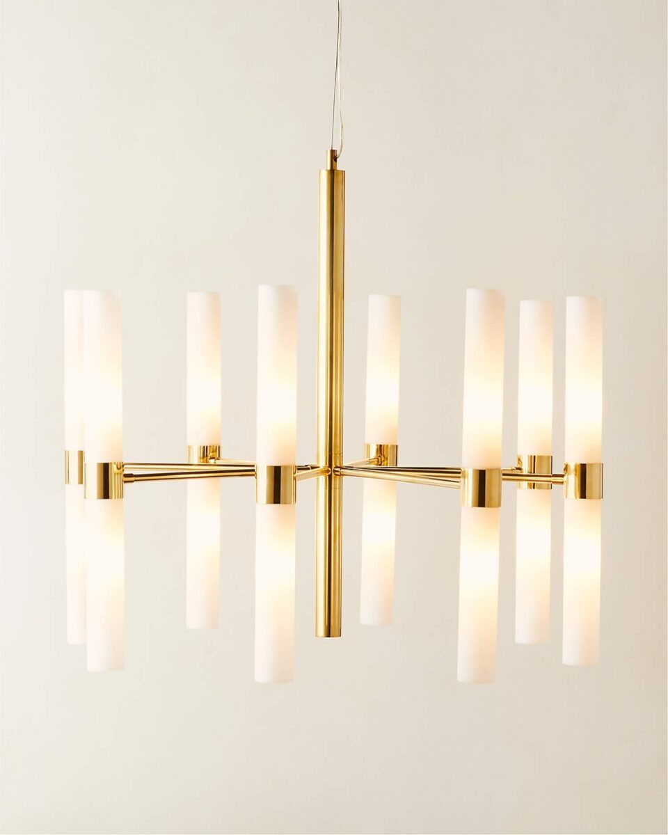 Золотая люстра Амье Louvre Home LHLCH100224XNP